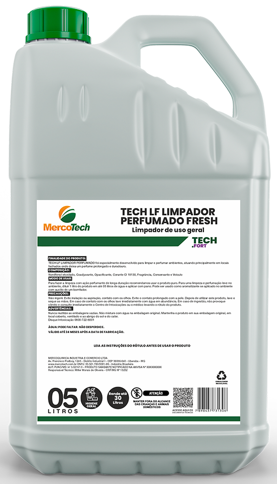 TECH LF LIMPADOR PERFUMADO FRESH