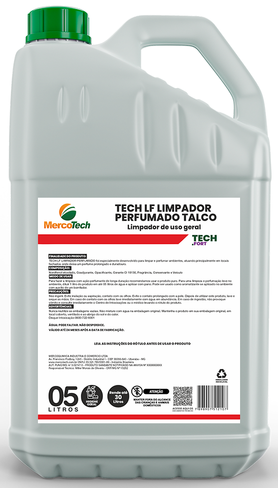 TECH LF LIMPADOR PERFUMADO TALCO